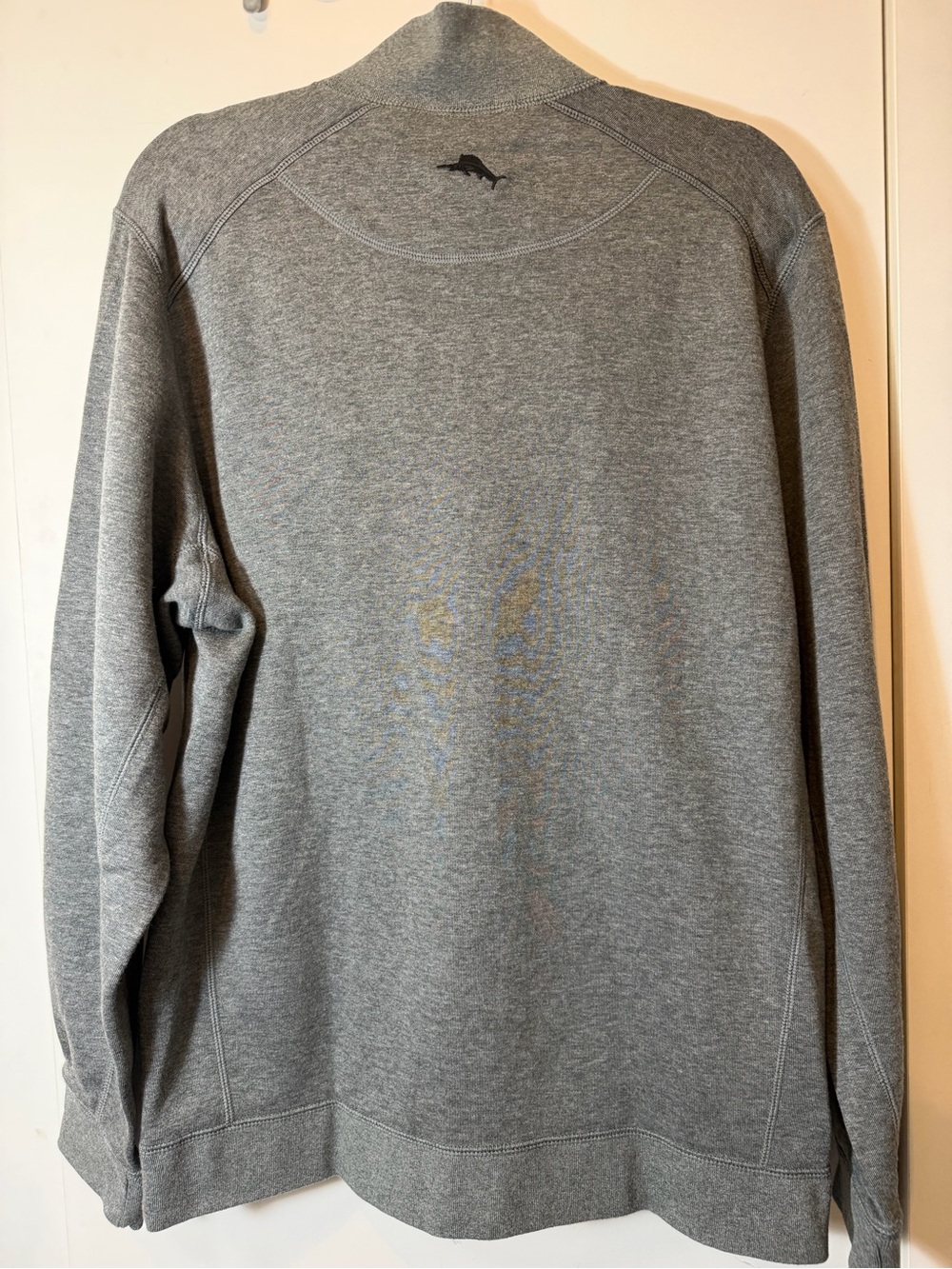 NWT Tommy Bahama Men’s Gray Full-Zip Sweater Jacket - Picture 6 of 8